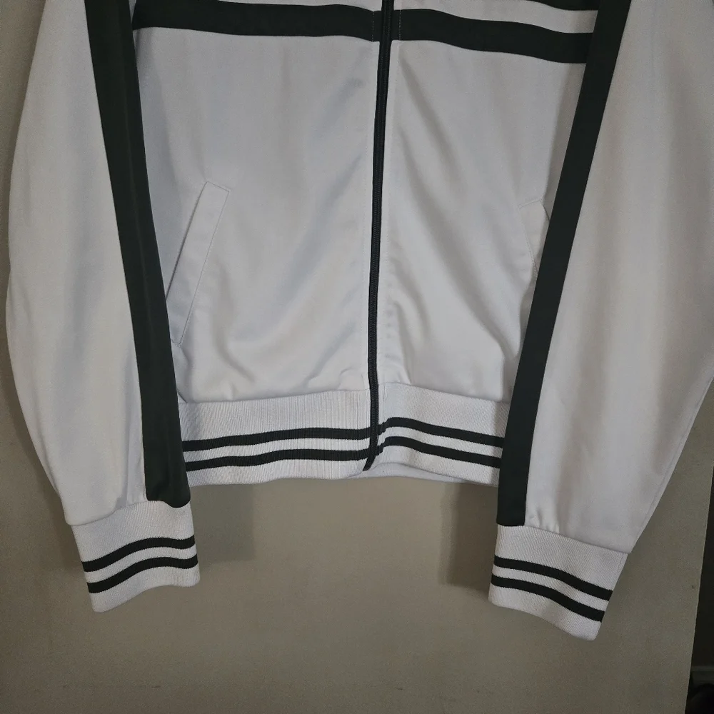5 for $25  White and Green Ireland Track Jacket - Picture 2 of 6